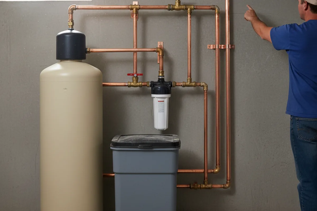 Whole-house water treatment system installed in Magee